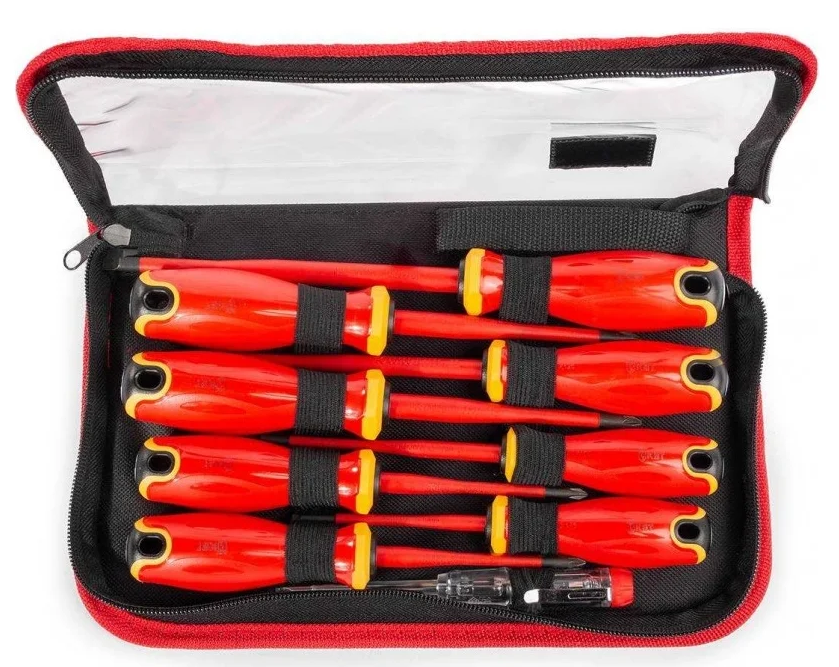 

Набор отверток КВТ 88935 диэлектрических НИО-2209 серия СЛИМ, 88935