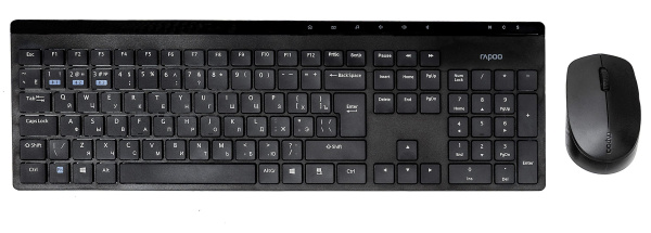 Изображение товара Беспроводной комплект клавиатура и мышь Rapoo 8110M Bluetooth радиоканал