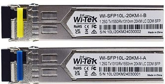 фото Модуль SFP+ Wi-Tek WI-SFP10L-10G-20KM-I в Омске