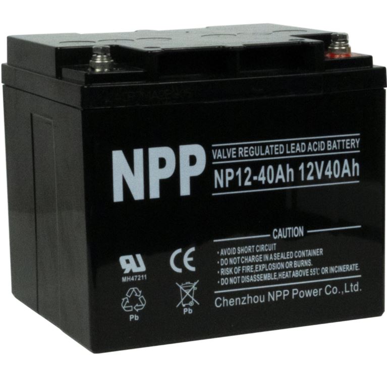 

Батарея NPP NP12-40(NPP) 12V40Ah, NP12-40(NPP)