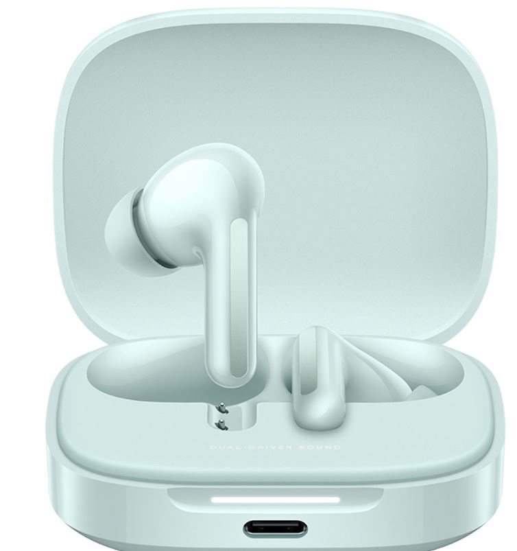 

Гарнитура wireless Xiaomi Redmi Buds 6 BHR9245GL Coral Green, Redmi Buds 6