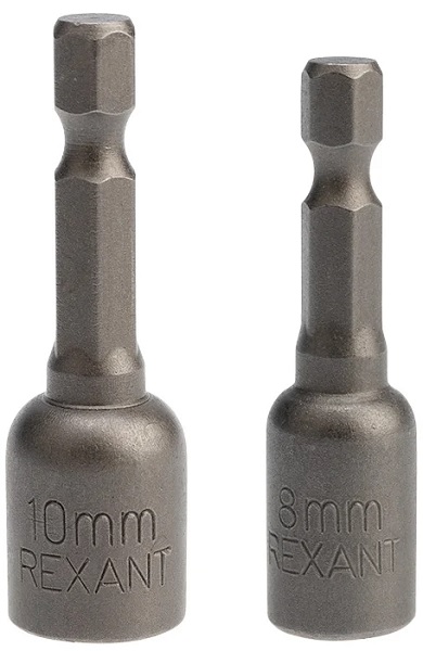 

Ключ KRANZ KR-92-0402-2 насадка магнитная 1/4" 8х48 мм + 10х48 мм (2 шт./уп.), KR-92-0402-2