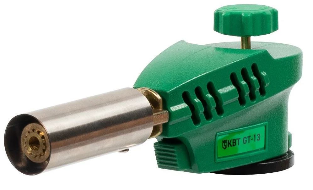 Горелка КВТ 88069 насадка газовая с пьезоподжигом GT-13
