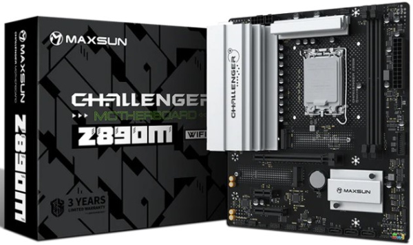 фото Материнская плата mATX MAXSUN MS-Challenger Z890M WIFI в Уфе