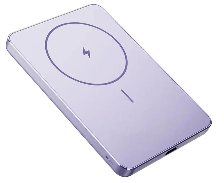 

Аккумулятор внешний портативный Xiaomi BHR08PNGL Super Slim Magnetic Power Bank 5000 Purple, BHR08PNGL