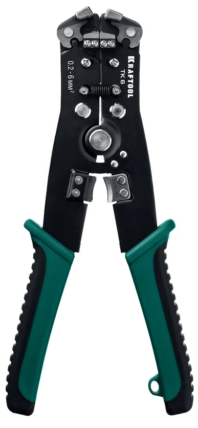 

Стриппер Kraftool TK-6 22635 Kraftool автоматический многофункциональный, 0.2 - 6мм.2, TK-6