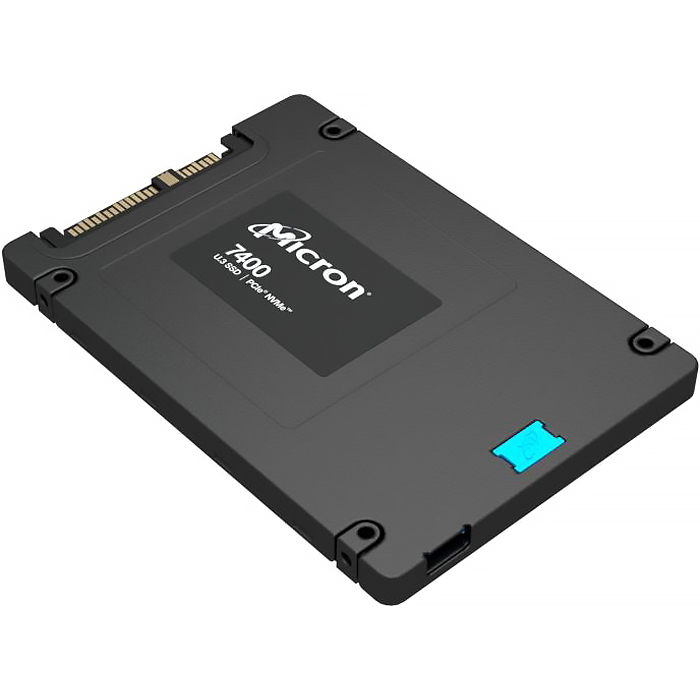

Накопитель SSD U.3 Crucial MTFDKCB3T8TDZ-1AZ1ZABYYR 7400 PRO 3.84TB NVMe PCIe Gen4*4 3D TLC 6600/3500MB/s IOPs 800K/150K TBW 7000, MTFDKCB3T8TDZ-1AZ1ZABYYR