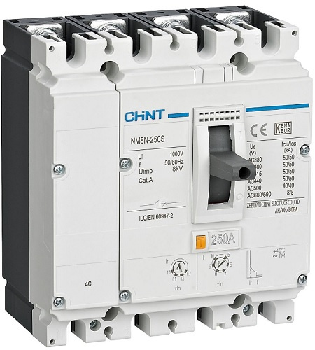 Изображение товара Автоматический выключатель CHINT 272953 с литым корпусом