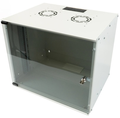 

Шкаф настенный 19", 9U Filum FL-SO-0954GW-GY Soho, 520x400, стеклянная дверь, серый, FL-SO-0954GW-GY