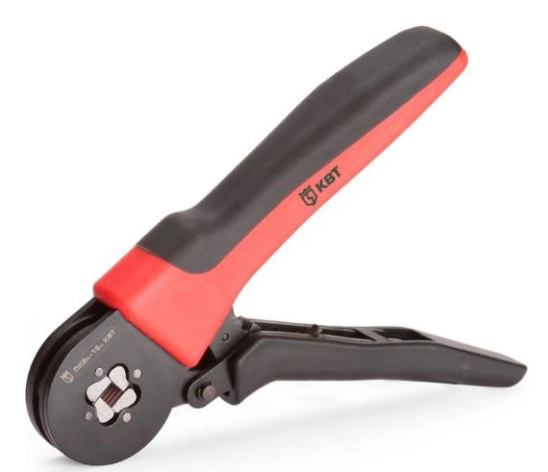 Изображение товара Пресс-клещи КВТ 79760 Прома для втулочных наконечников 0,25-16 мм2