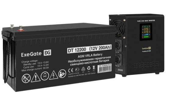 Изображение товара Комплект Exegate FineSine SX-500.LCD.AVR.2SH