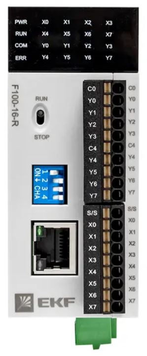 

Контроллер программируемый EKF F100-16-R F100 16 в/в PRO-Logic, F100-16-R