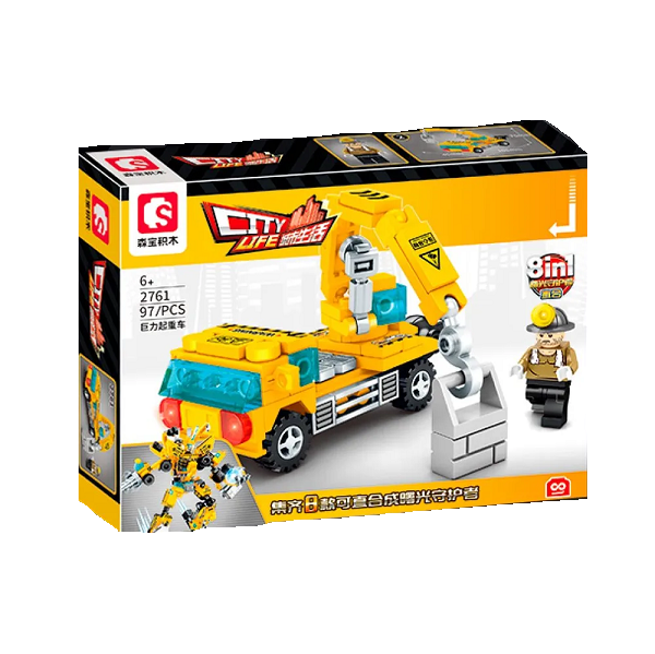 

Конструктор Sembo Block 2761 97 деталей, 2761