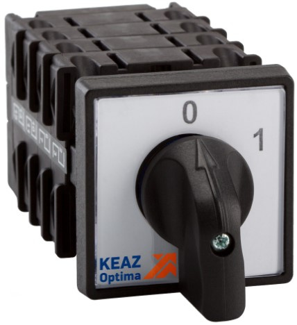 Изображение товара Переключатель КЭАЗ 138258, 4-полюсный, IP44, 10 А