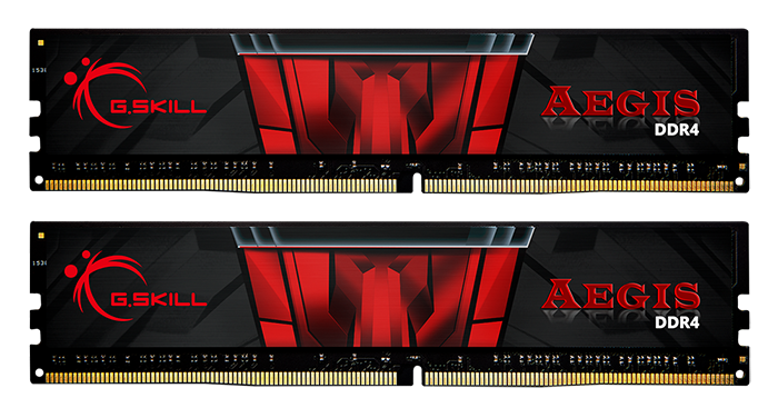 

Модуль памяти DDR4 16GB (2*8GB) G.Skill F4-3200C16D-16GIS Aegis PC4-25600 3200MHz CL16 XMP радиатор 1.35V, F4-3200C16D-16GIS