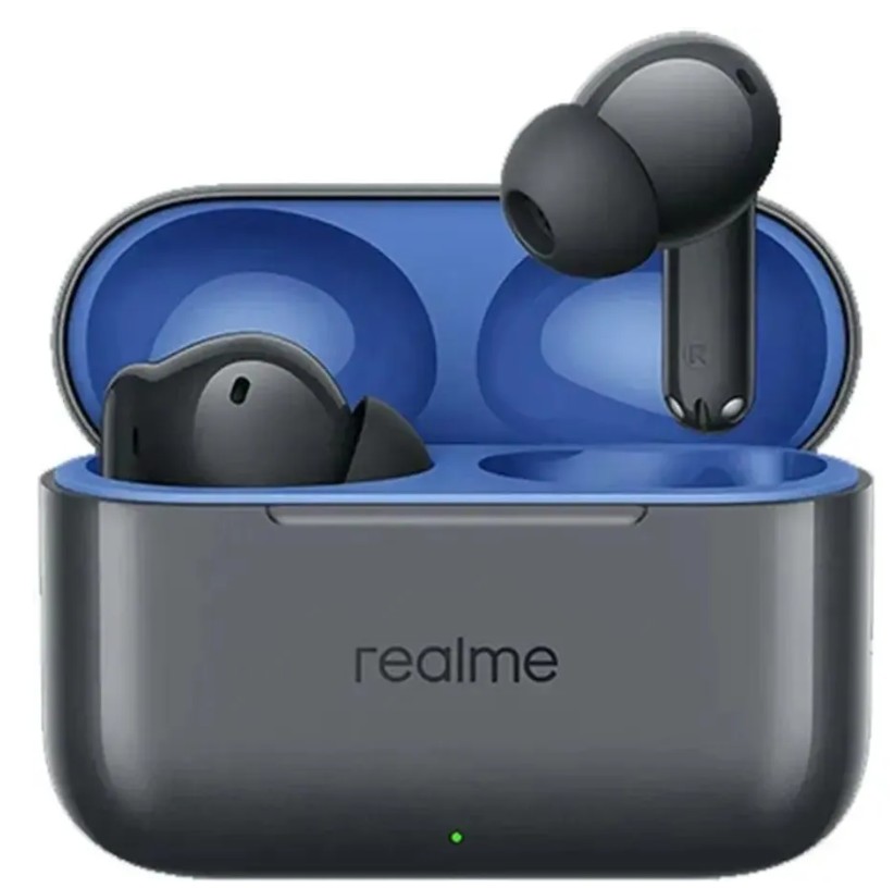 

Наушники беспроводные Realme Buds T200 6941764462069 внутриканальные серый BT в ушной раковине, Buds T200