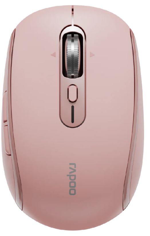 

Мышь Wireless Rapoo M590 Silent M590-PINK розовая (13448), M590 Silent