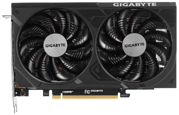 

Видеокарта PCI-E GIGABYTE GeForce RTX 4070 WINDFORCE 2OC (GV-N4070WF2OCV2-12GD) 12GB GDDR6 192bit 5nm 2490/20000MHz HDMI 3*DP, GeForce RTX 4070 WINDFORCE 2OC (GV-N4070WF2OCV2-12GD)