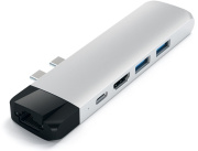 фото Концентратор Satechi Aluminum Type-C Pro Hub Adapter with Ethernet