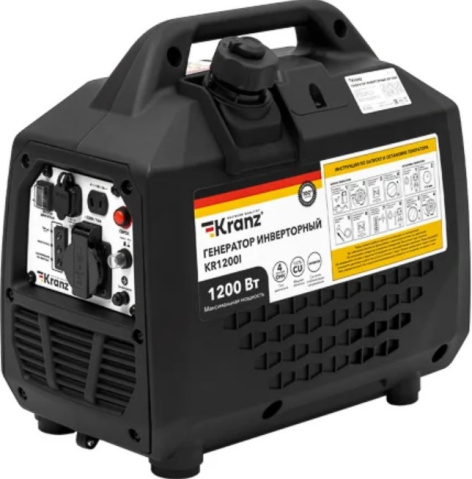 Изображение товара Генератор инверторный KRANZ KR1200I