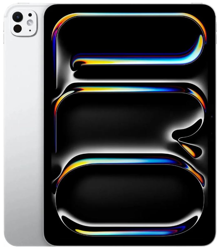 

Планшет 13" Apple iPad Pro (2024) Wi-Fi + Cellular 256GB (7th Gen) with Standard glass Silver (MVXT3ZP/A), iPad Pro (2024) Wi-Fi + Cellular 256GB
