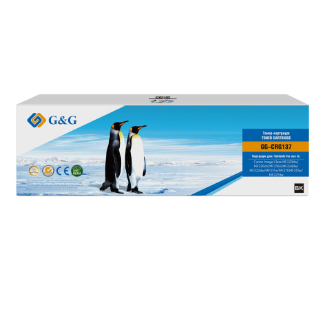 Изображение товара Тонер-картридж G&G GG-CRG137 для лазерных принтеров и МФУ Canon