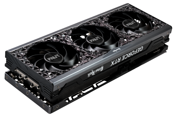 

Видеокарта PCI-E Palit GeForce RTX 4070 Ti GameRock OC (NED407TU19K9-1045G) 12GB GDDR6X 192bit 4nm 2310/21000MHz HDMI/3*DP, GeForce RTX 4070 Ti GameRock OC (NED407TU19K9-1045G)