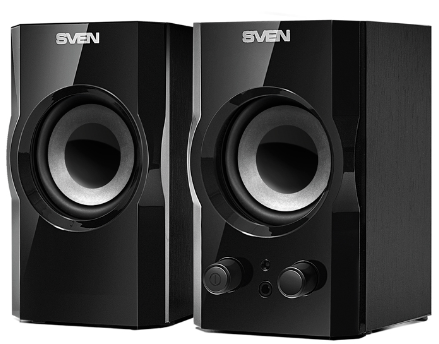 

Компьютерная акустика 2.0 Sven SPS-606 SV-014230 черная, 6 Вт, 70-20 000 Гц, SPS-606