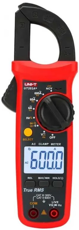 

Токовые клещи UNI-T UT202A+ 13-1062, UT202A+