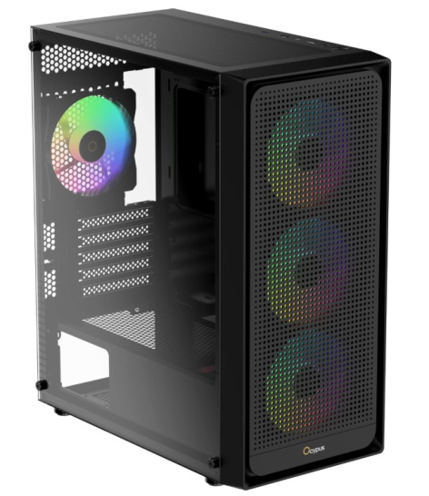 Изображение товара Корпус для ПК Ocypus Gamma C50 BK формата mATX черный