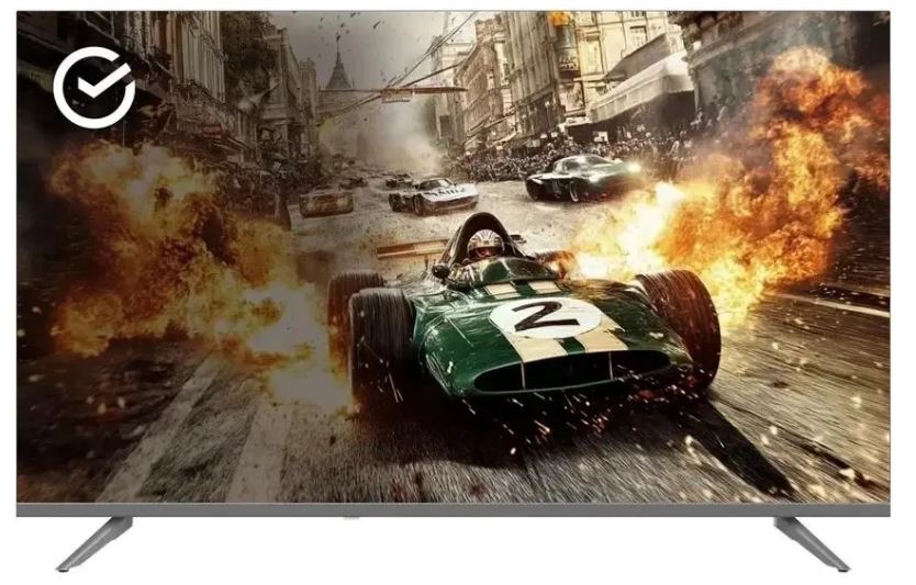 

Телевизор Sber SDX-43F3011 LED 43" Салют ТВ Frameless серебристый FULL HD 60Hz DVB-T DVB-T2 DVB-C DVB-S DVB-S2 USB WiFi Smart TV, SDX-43F3011