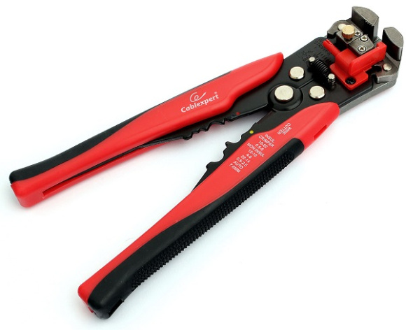 Изображение товара Инструмент Cablexpert T-766 для зачистки проводов с регулируемой длиной и глубиной