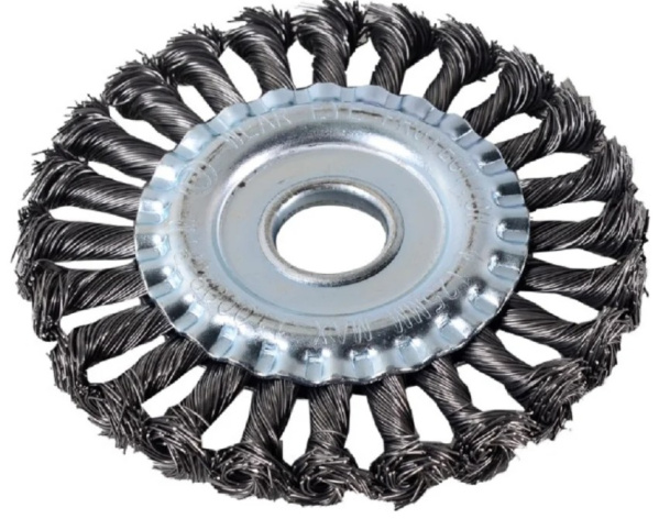 Изображение товара Щетка Вихрь 73/1/3/46 для шлифовальных машинок сталь 125 мм