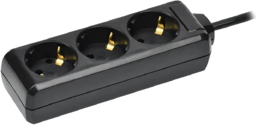 

Удлинитель IEK WYP10-16-03-01-Z-K02 У03 3 места с заземлением 1,5м 3х1мм2 16А 250В черный, WYP10-16-03-01-Z-K02