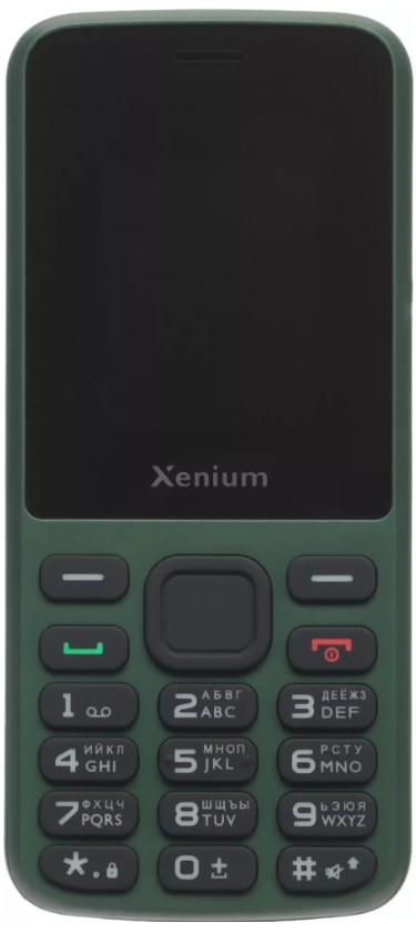 

Мобильный телефон Xenium X175 зеленый, X175