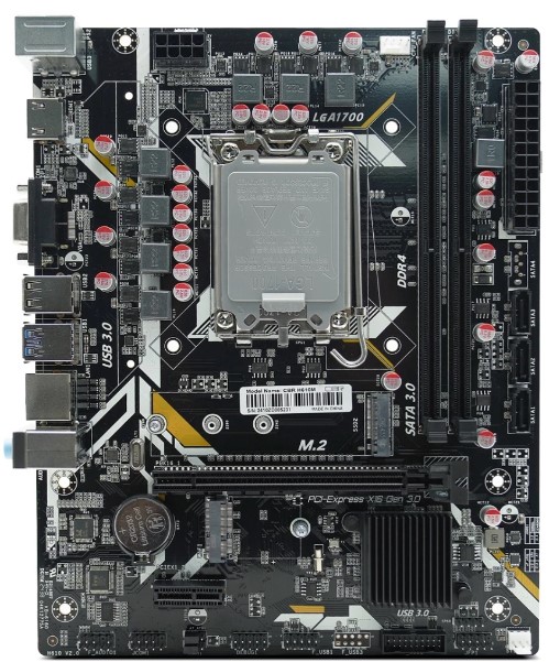 

Материнская плата mATX CBR MB-AFH610M-RTL (LGA1700, H610, 2*DDR4, PCIe, M.2, 3*SATA, 2*USB 2.0, 2*USB 3.0, HDMI, VGA), MB-AFH610M-RTL