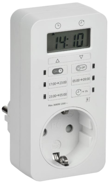 Изображение товара Розетка-таймер IEK ERT10-1-16-S-01-5-K01