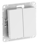 Изображение товара Выключатель двухклавишный Systeme Electric ATN000151S