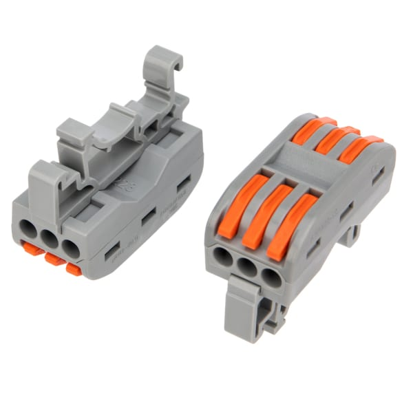 

Клемма Rexant 07-5238-05 СМК 222-423D проходная 3-полюсная, с креплением на DIN-рейку, 07-5238-05