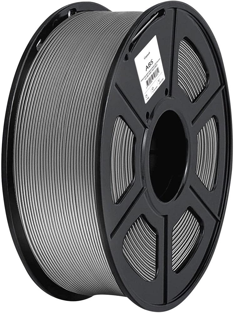 

Пластик для принтера 3D ABS Cactus CS-3D-ABS-1KG-GREY d1.75мм 1кг 1цв., CS-3D-ABS-1KG-GREY
