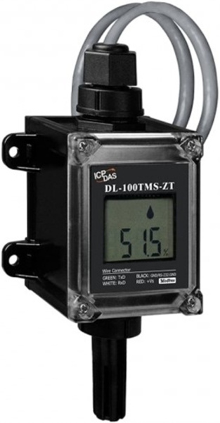 Изображение товара Датчик температуры и влажности ICP DAS DL-100TMS-ZT CR ZigBee для умного дома