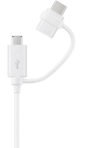 

Кабель Samsung EP-DG930DWEGRU USB A(m)-microUSB/USB Type-C, 1.5м, белый, EP-DG930DWEGRU