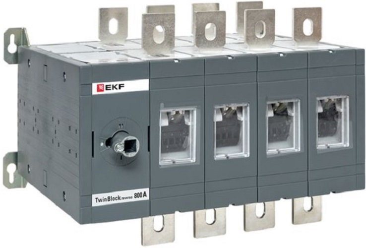 

Рубильник EKF tb-s-800-4p-rev 800A 4P реверсивный без рукоятки управления TwinBlock, tb-s-800-4p-rev