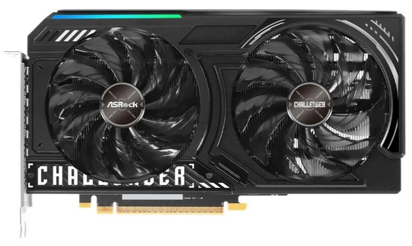 Видеокарта PCI-E ASRock Arc B570 Challenger OC (B570 CL 10GO) 10GB GDDR6 160bit 5nm 2600/19000MHz HDMI 3*DP