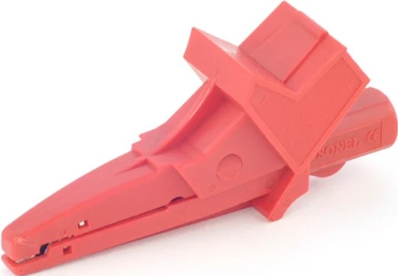 

Зажим Sonel K02 "Крокодил" изолированный красный, K02