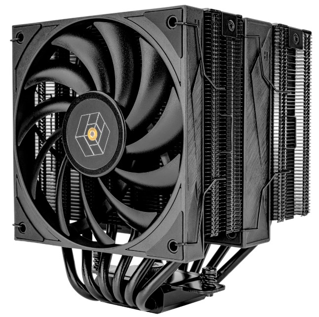 

Кулер Thermalright Royal Knight 120 Black TRRK120B LGA115X/1200/1700/1851/2011/2066 (2*120mm), Royal Knight 120 Black