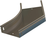 фото Угол Hyperline RST-AHS45-150-80-0,8-R100-SZ