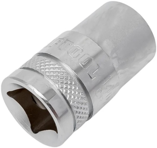 

Головка Kraftool INDUSTRIE QUALITAT 27805-14_z01 Kraftool торцовая, Cr-V, FLANK, хромосатинированная, 1/2", 14мм., INDUSTRIE QUALITAT