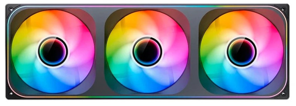 Изображение товара Вентилятор JONSBO ZA-420BR комплект 3 шт. с ARGB подсветкой для корпуса ПК