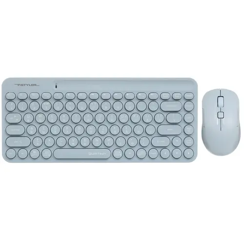 

Клавиатура и мышь Wireless A4Tech Fstyler FG3200 Air клав: синяя, мышь: синяя, USB slim Multimedia (1973148), Fstyler FG3200 Air